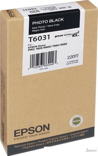 Картридж Epson C13T603100