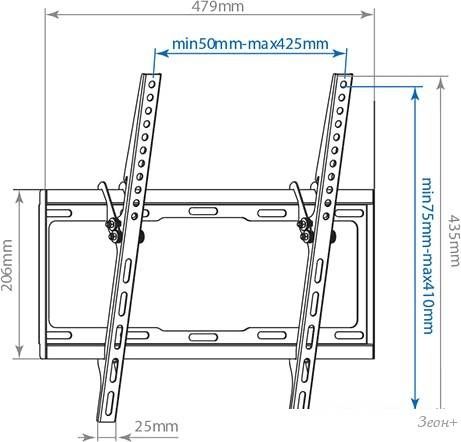 Кронштейн Arm Media Steel-4