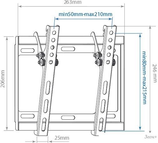 Кронштейн Arm Media Steel-6