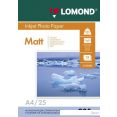 Фотобумага Lomond Односторонняя матовая A4 205г/м2 25л (0102124)