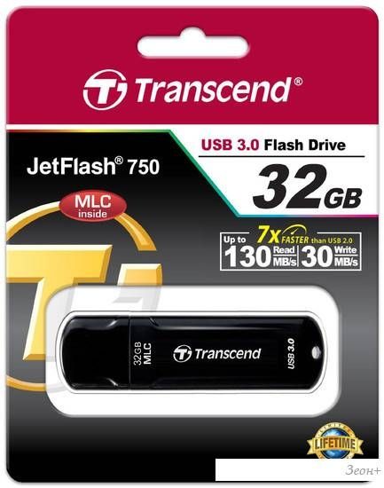 USB Flash Transcend JetFlash 750 32GB (TS32GJF750K)