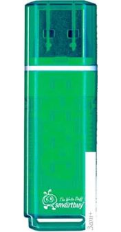 USB Flash Smart Buy Glossy Green 8GB (SB8GBGS-G)