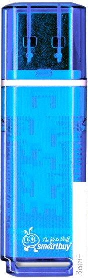 USB Flash Smart Buy Glossy Blue 16GB (SB16GBGS-B)