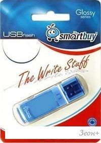 USB Flash Smart Buy Glossy Blue 16GB (SB16GBGS-B)
