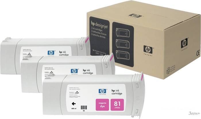 Картридж HP 81 (C5068A) 3 шт