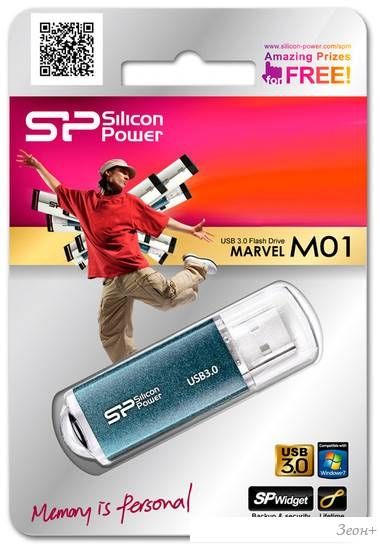 USB Flash Silicon-Power Marvel M01 128GB (SP128GBUF3M01V1B)
