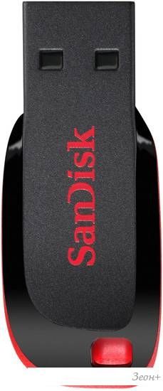 USB Flash SanDisk Cruzer Blade Black 32GB (SDCZ50-032G-B35)