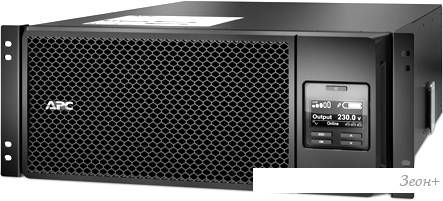 Источник бесперебойного питания APC Smart-UPS SRT 6000VA RM 230V (SRT6KRMXLI)