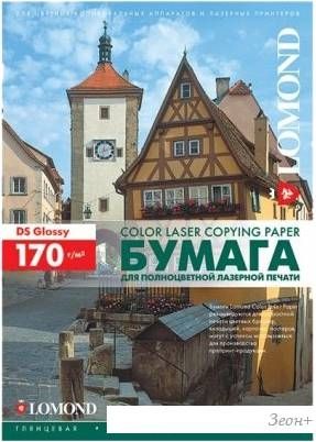 Фотобумага Lomond глянцевая двухсторонняя A4 170 г/кв.м. 250 листов (0310241)