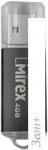 USB Flash Mirex UNIT BLACK 4GB (13600-FMUUND04)
