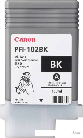Картридж Canon PFI-102BK (0895B001AA)