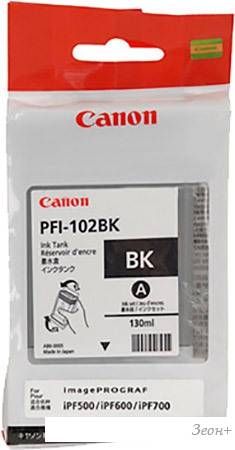 Картридж Canon PFI-102BK (0895B001AA)