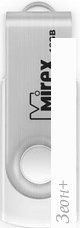 USB Flash Mirex SWIVEL WHITE 16GB (13600-FMUSWT16)