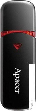 USB Flash Apacer AH333 Black 64GB (AP64GAH333B-1)