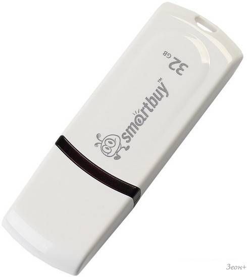 USB Flash Smart Buy 32GB Paean White (SB32GBPN-W)