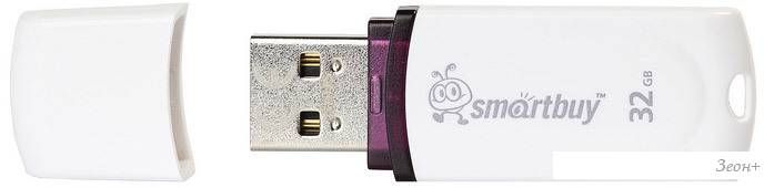 USB Flash Smart Buy 32GB Paean White (SB32GBPN-W)