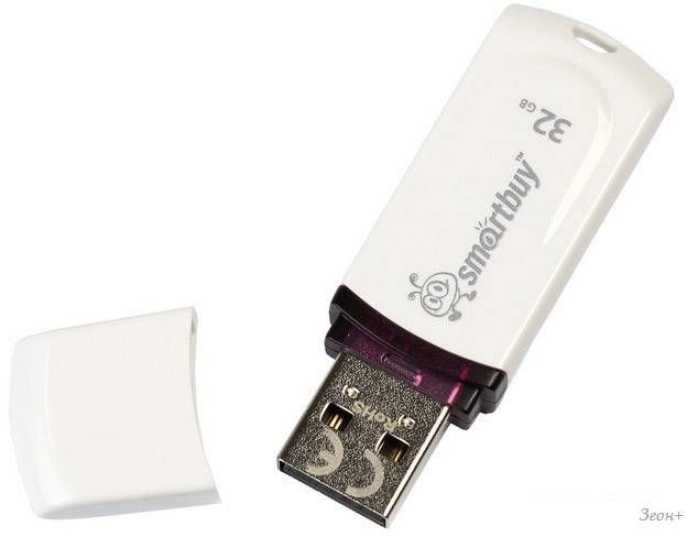 USB Flash Smart Buy 32GB Paean White (SB32GBPN-W)