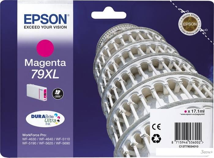 Картридж Epson C13T79034010