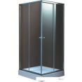 Душевой уголок Coliseum Quarto T-70 70x70 (тонированное стекло)