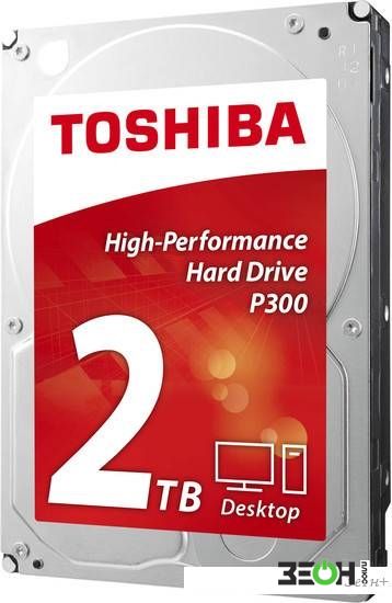 Жесткий диск Toshiba P300 2TB [HDWD120UZSVA] купить в Гомеле. Цена, фото, характеристики в интернет-магазине ZEON