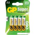  GP Super Alkaline AA 4 .