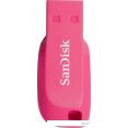 USB Flash SanDisk Cruzer Blade 16GB (розовый) [SDCZ50C-016G-B35PE]
