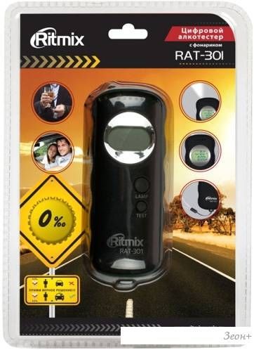 Алкотестер Ritmix RAT-301