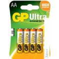  GP Ultra Alkaline AA 4 .