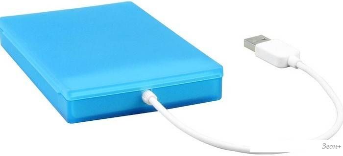 Бокс для жесткого диска AgeStar SUBCP1 Blue