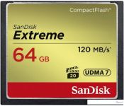   SanDisk Extreme CompactFlash 128GB [SDCFXSB-128G-G46]