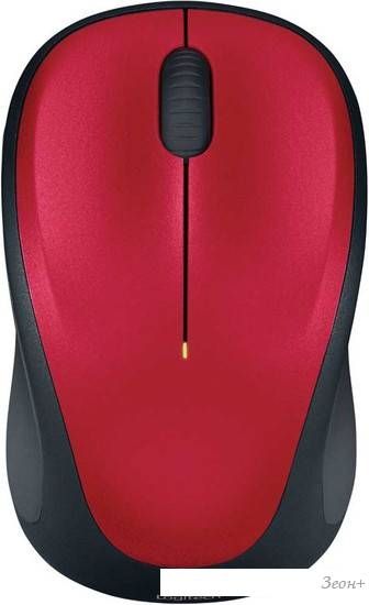 Мышь Logitech M235 Wireless Mouse (красный) [910-002496]