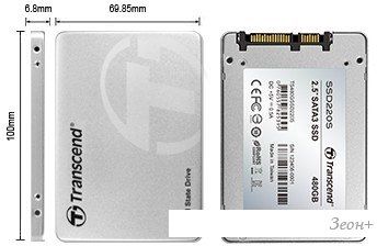 SSD Transcend SSD220S 960GB [TS960GSSD220S]