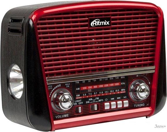 Радиоприемник Ritmix RPR-050 (красный)