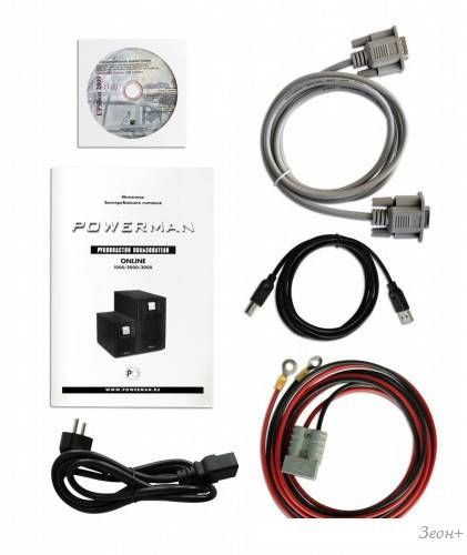 Источник бесперебойного питания Powerman Online 1000 Plus