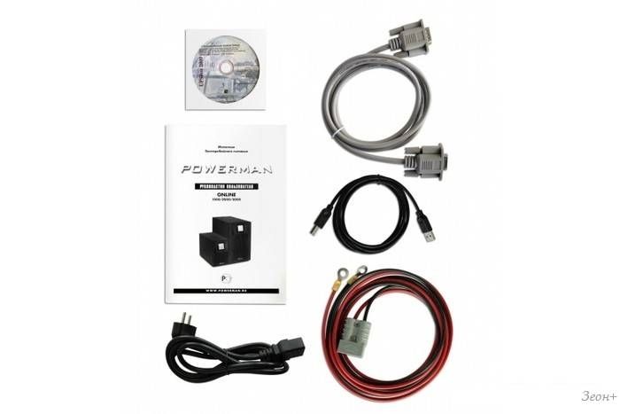 Источник бесперебойного питания Powerman Online 3000 Plus