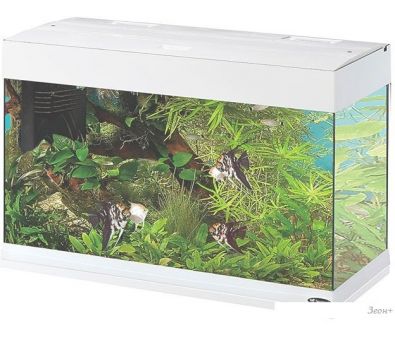Аквариум Ferplast Dubai 80 Led 125 л (белый)