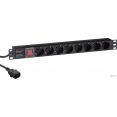 Блок розеток ExeGate ServerPro PDU-19H806 Al-8S-C14-3-SW