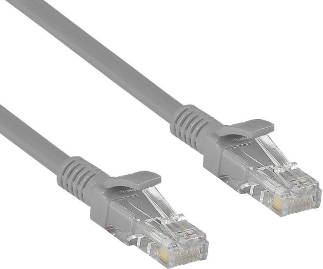 Кабель ExeGate UTP-RJ45-RJ45-C6-0.5M-GY