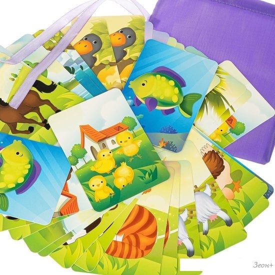 Развивающая игра Bondibon Ку-ка-ре-ку! И все, все, все… 3 в 1 ВВ4710