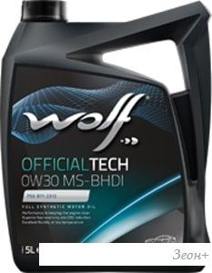   Wolf OfficialTech 0W-30 MS-BHDI 5