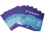 CD-R  Verbatim 700Mb Verbatim DL Extra Protection 52x  