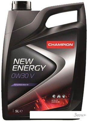 Моторное масло Champion New Energy V 0W-30 5л