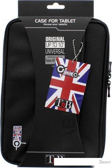 Чехол для планшета T'nB London Universal 10" Black (UTABORLD)