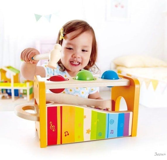 Ксилофон Hape Скамейка E0305-HP