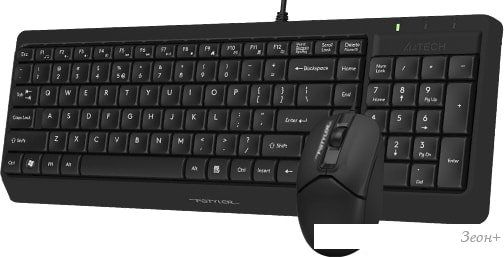 Клавиатура + мышь A4Tech Fstyler F1512 (черный)