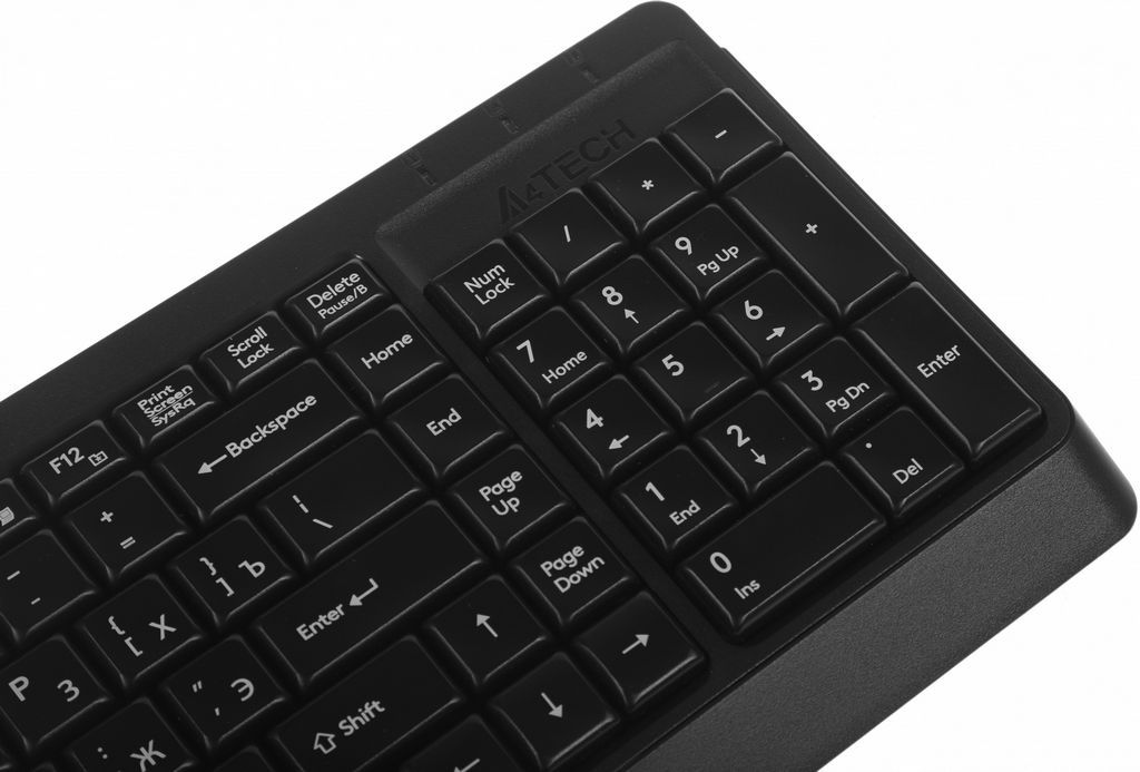 Клавиатура + мышь A4Tech Fstyler F1512 (черный)