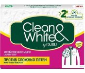 Хозяйственное мыло Duru Clean&White Против сложных пятен 125 г