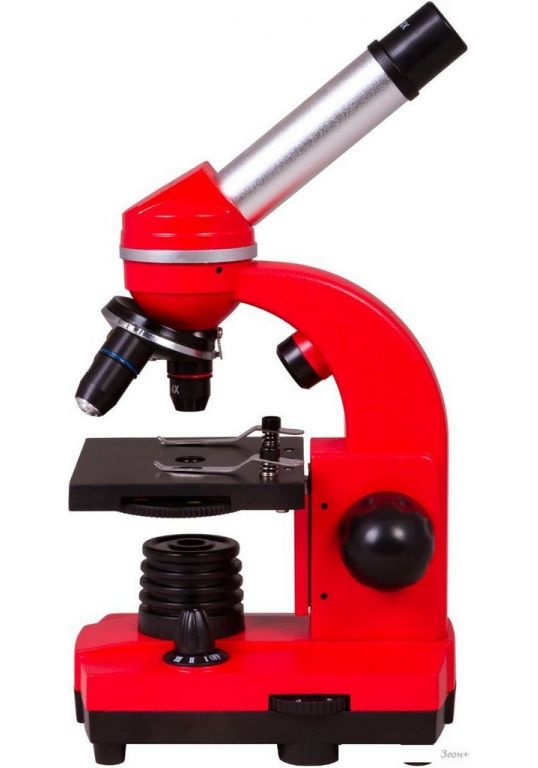 Детский микроскоп Bresser Junior Biolux SEL 40–1600x 74320 (красный)