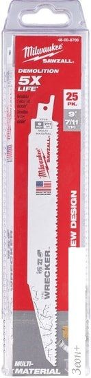 Набор пильных полотен Milwaukee 48008706 (25 шт)