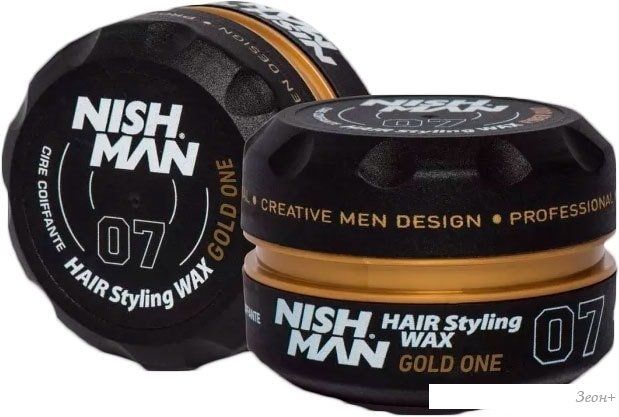 Nishman Воск для укладки волос 07 Gold One 100 мл